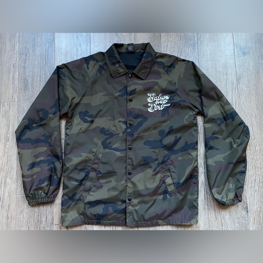 Unisex Med Camouflage Windbreaker